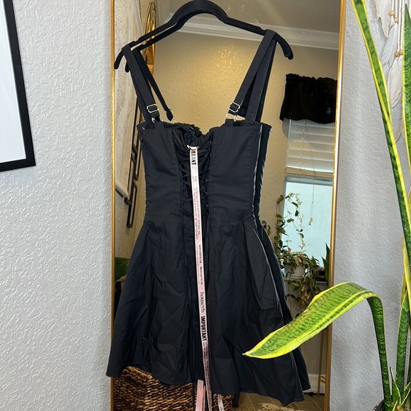 House of CB 'Carlotta' Black Corset Mini Dress